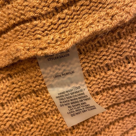 Soft Surroundings Rust Cardigan Sweater - Picture 5 of 11